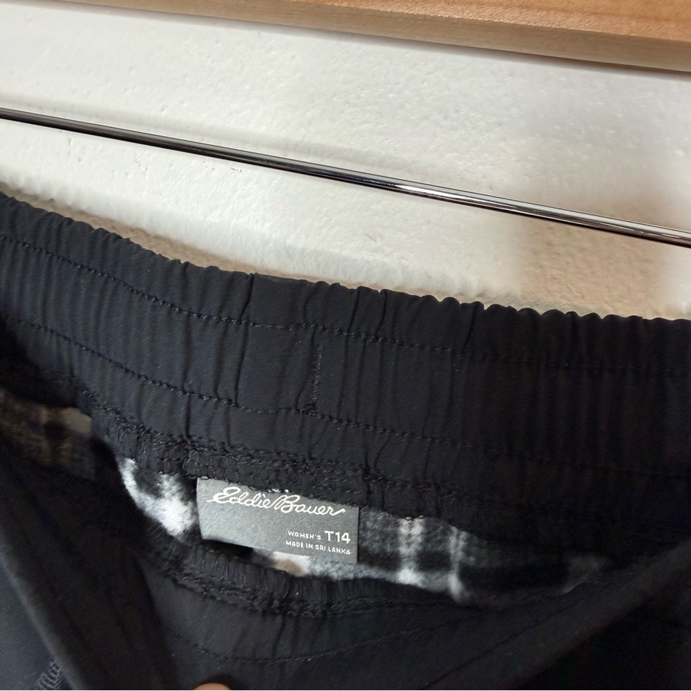 New Eddie Bauer Women's Polar Fleece-Lined Straight Leg Pants size 14 tall - Picture 8 of 12